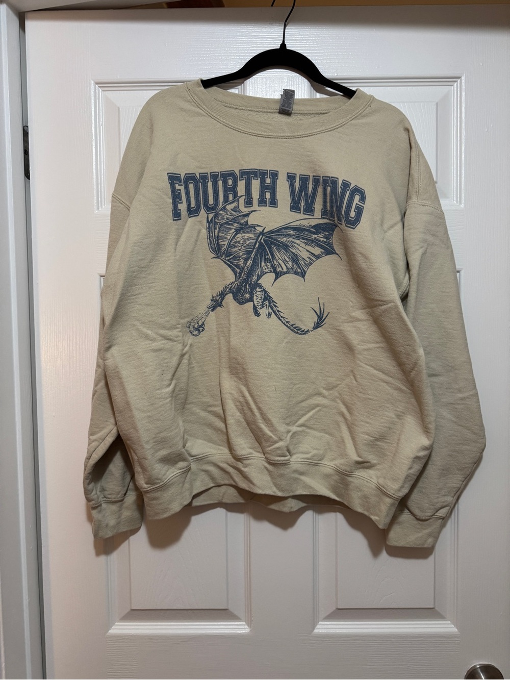 Fourth Wing Sweatshirt in Sand (unofficial)